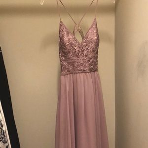 Kennedy blue bridesmaid/formal dress